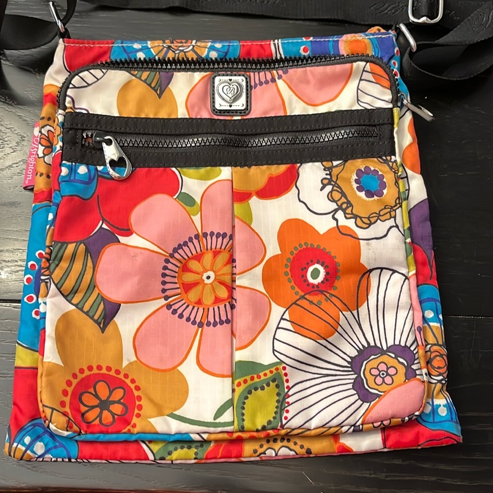 Brighton floral cross body bag in very good condition